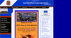 Desktop Screenshot of oprf78.com
